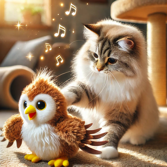 MUST-HAVE Flying Bird Cat Toy - The Ultimate Cure for Your Cat’s "I’m Bored" Look!!😺