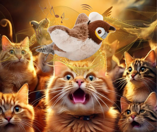 MUST-HAVE Flying Bird Cat Toy - The Ultimate Cure for Your Cat’s "I’m Bored" Look!!😺