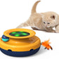 Orsda 2-in-1 Interactive Cat Toy – Smart LED Feather Spinner with Auto Timer & Dual Power | Best Electronic Cat Toy for Indoor Cats