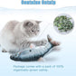Floppy Fish Cat Toy – 2-Pack USB-Rechargeable Cat Kicker Toys with Catnip | Best Interactive Fish Toy for Cats That Move & Flop