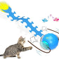 Rolling & Chirping Cat Toy – Motion Activated Ball That Zooms, Chirps & Dodges Furniture on Carpet, Rugs & Tile
