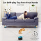 ASFrost Running Mouse Cat Toy – Auto Chase String Toy with Remote, 3 Speeds & Feather + Mouse Attachments | Best Exercise Cat Toy for Indoor Cats & Kittens