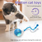 Rolling & Chirping Cat Toy – Motion Activated Ball That Zooms, Chirps & Dodges Furniture on Carpet, Rugs & Tile