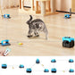 ASFrost Running Mouse Cat Toy – Auto Chase String Toy with Remote, 3 Speeds & Feather + Mouse Attachments | Best Exercise Cat Toy for Indoor Cats & Kittens