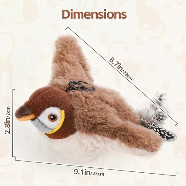 MUST-HAVE Flying Bird Cat Toy - The Ultimate Cure for Your Cat’s "I’m Bored" Look!!😺