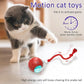 Rolling & Chirping Cat Toy – Motion Activated Ball That Zooms, Chirps & Dodges Furniture on Carpet, Rugs & Tile