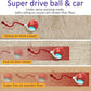 Rolling & Chirping Cat Toy – Motion Activated Ball That Zooms, Chirps & Dodges Furniture on Carpet, Rugs & Tile