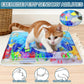 Water Sensory Playmat for Cats – Floating Fish + Cooling Surface | Best Outdoor Cooling Mat for Curious & Active Cats