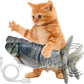 Floppy Fish Cat Toy – 2-Pack USB-Rechargeable Cat Kicker Toys with Catnip | Best Interactive Fish Toy for Cats That Move & Flop