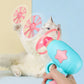Flying Propeller Gun Cat Toy – 30ft Zoom-Chase Launcher with 16 Disks & 4 Guns | Best Interactive Cat Toy for Indoor Cats